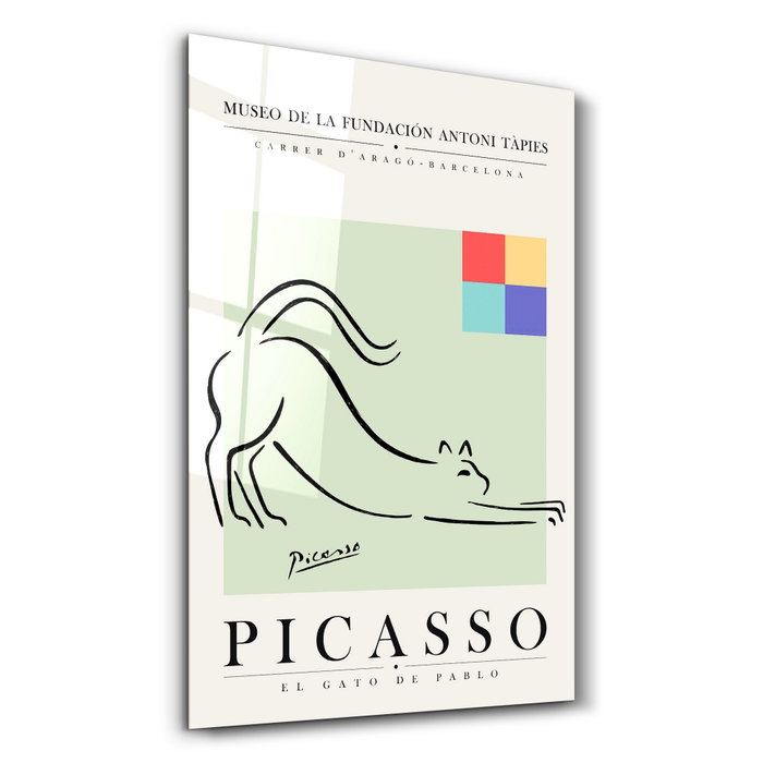 Wallity Pintura Decorativa de Vidrio Templado Multicolor 46 x 72 cm Wallity Pintura Decorativa de Vidrio Templado Multicolor 46 x 72 cm